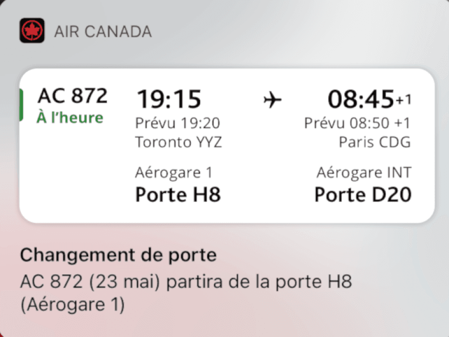 app air canada